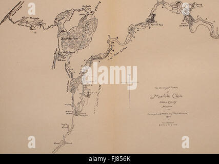 Höhle der Ozarks und Black Hills (1898) Stockfoto