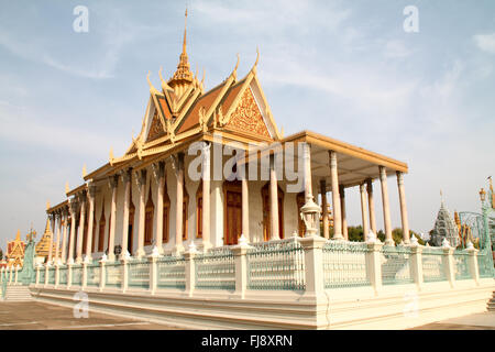 Königlicher Palast-Tempel in Phnom Penh, Kambodscha Stockfoto