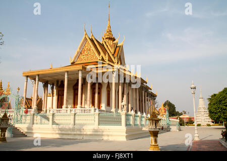 Königlicher Palast-Tempel in Phnom Penh, Kambodscha Stockfoto