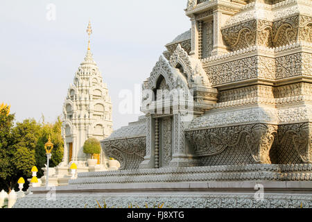 Königlicher Palast-Tempel in Phnom Penh, Kambodscha Stockfoto