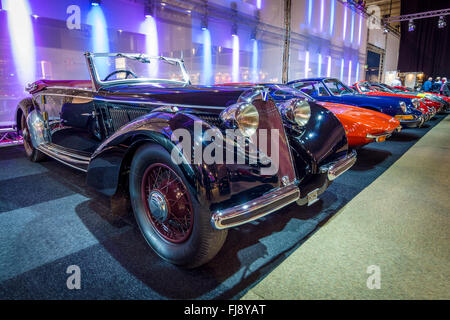 Retro-Auto Talbot-Lago großen 4 Liter, Cabrio. Stockfoto