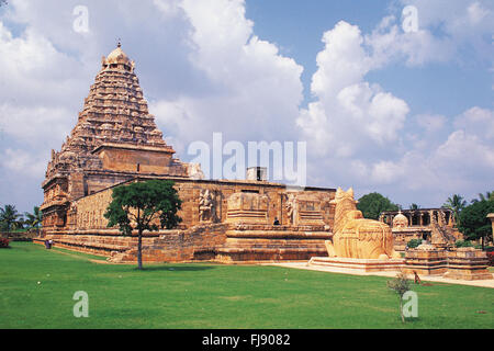 Gangaikondacholapuram Tempel, Kumbakonam, Tamilnadu, Indien, Asien Stockfoto