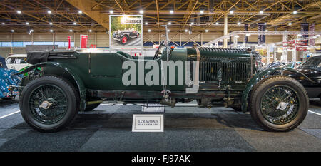 Sport Auto Bentley 4 1/2 Liter Vanden Plas Le Mans, 1928. Stockfoto