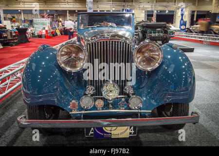 Oldtimer Bentley 4 1/4 Liter Derby Drophead Coupé, 1936. Stockfoto