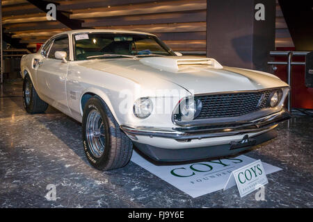 Pony-Car Ford Boss 429 Mustang 1969. Stockfoto