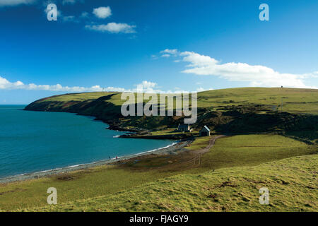 Die Mull of Galloway aus Ost Tarbet, Galloway Stockfoto