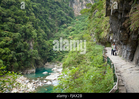 Taroko-Schlucht, Taiwan Stockfoto