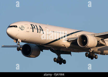 PIA Pakistan International Airlines Boeing 777 Stockfoto