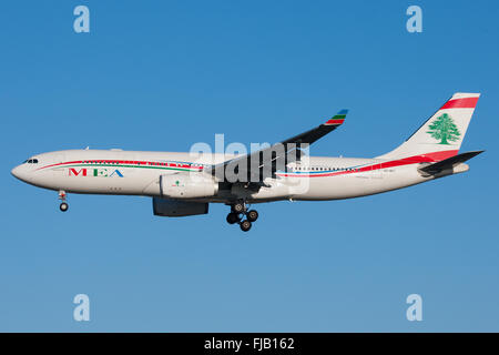 MEA - Middle East Airlines Airbus A330 Stockfoto