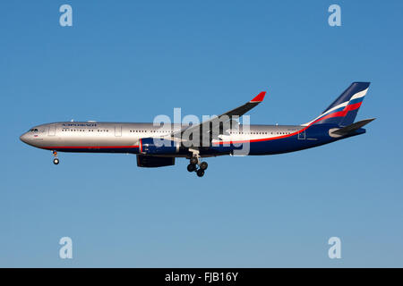 Aeroflot-Russische Fluglinien Airbus A330 Flugzeug Stockfoto