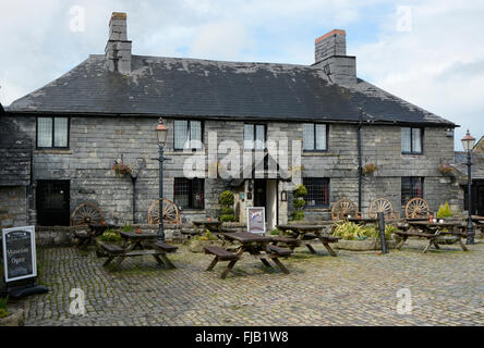 Jamaica Inn on Bodmin Moor in Cornwall, England Stockfoto