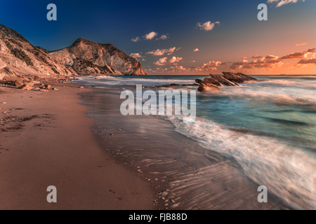 Cavo Paradiso in Kefalos Kos Insel in Griechenland. Geheime Tropenstrand. Stockfoto