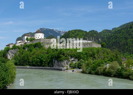 Die Festung Kufstein über dem Inn Tal des Flusses, Inntal, Tirol, Österreich Stockfoto