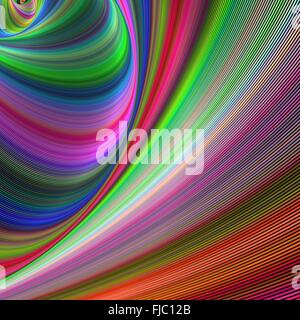 Lebendige Vortex - abstrakte Kunst-Hintergrund Stock Vektor