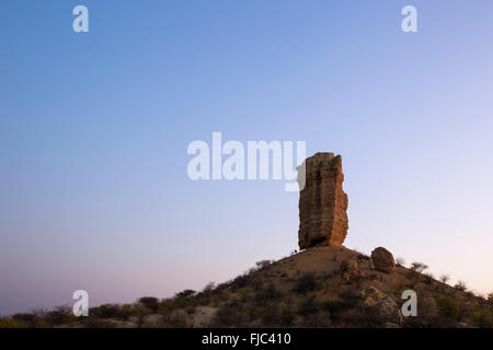 Vingerklipp im Damaraland, Namibia. Stockfoto