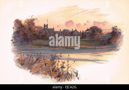 Newstead Abbey, angestammten Heimat von Byron Stockfoto