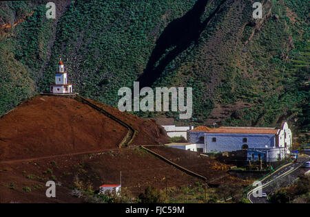 Kirche von Nuestra Señora De La Candelaria, El Hierro, Kanarische Inseln, Spanien, Europa Stockfoto