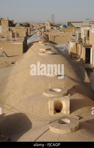 Dach des Basars in Kashan, Iran Stockfoto