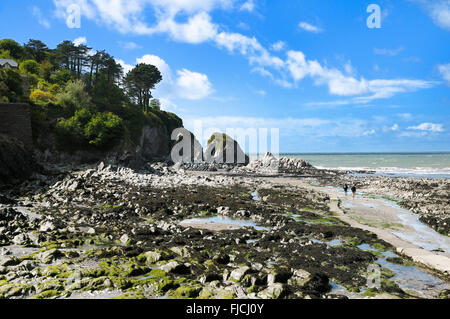 Lee Bay, North Devon, England, Großbritannien Stockfoto