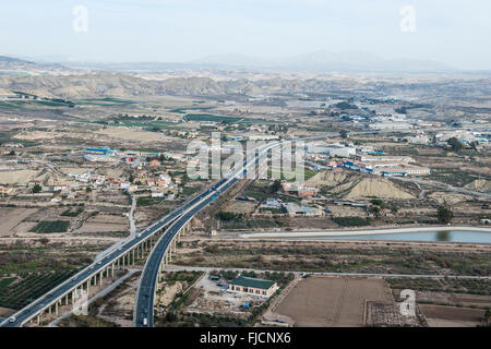 Spanien, Region Murcia, Lorca, Landschaft Stockfoto