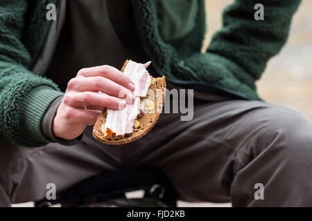 Jagd-Pause, Schweden Stockfoto