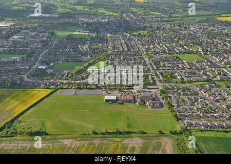 Eine Luftaufnahme von Stamford, Lincolnshire Stockfoto