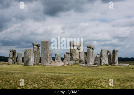Stonehenge, Wiltshire, England, Vereinigtes Königreich Stockfoto
