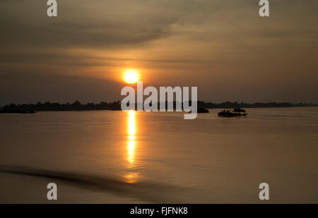 4000 Inseln, Laos Stockfoto