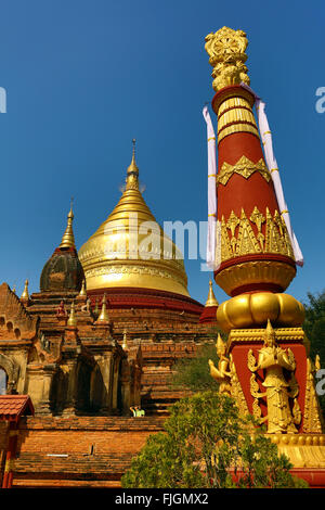 Dhammayazika Pagode auf der Ebene von Bagan, Bagan, Myanmar (Burma) Stockfoto
