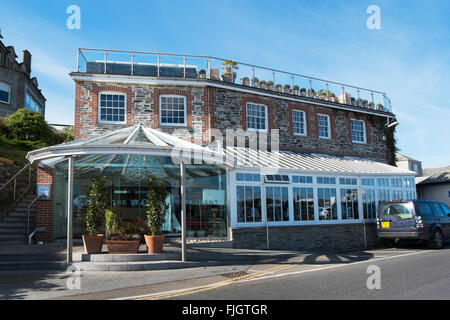 Rick Stein Fischrestaurant in Padstow, Cornwall, UK. Stockfoto