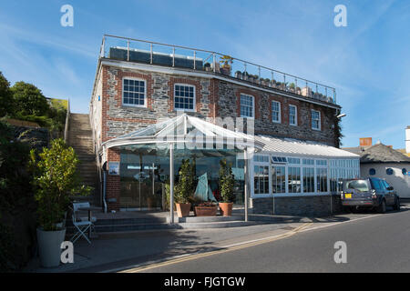 Rick Stein Fischrestaurant in Padstow, Cornwall, UK. Stockfoto