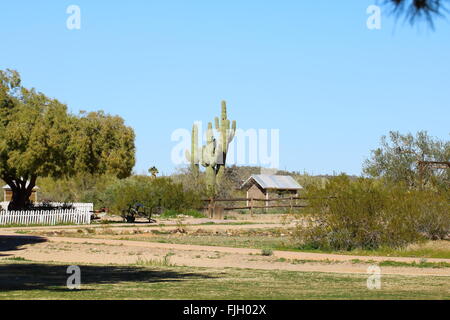 Alten Ranch Stockfoto