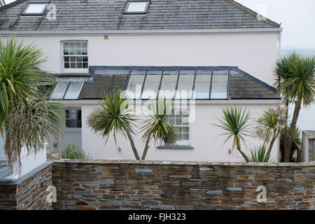 Die Mariners Mietobjekte am Rock, Cornwall, UK. Stockfoto