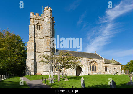 St. Marien Kirche, Litton Cheney, Dorset. Stockfoto