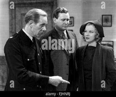 BARTON MACLANE, GLENDA FARRELL, BLONDINEN BEI DER ARBEIT, 1944 Stockfoto