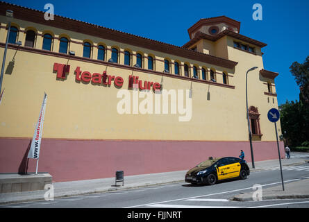 Teatre Lliure in Barcelona, Spanien Stockfoto