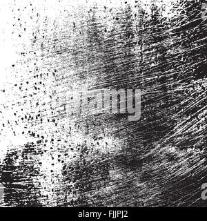 Zerkratzte Overlay-Textur Stock Vektor
