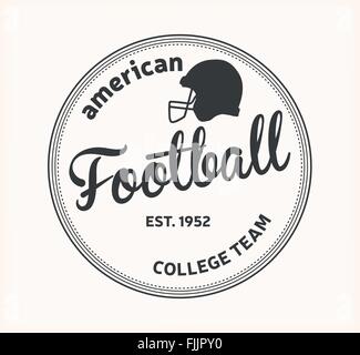 American Football-logo Stock Vektor
