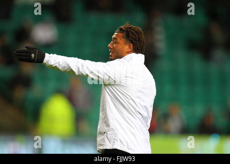 Celtic Park, Glasgow, Schottland. 2. März 2016. Scottish Premier League. Celtic gegen Dundee. Bildnachweis: Aktion Plus Sport/Alamy Live-Nachrichten Stockfoto