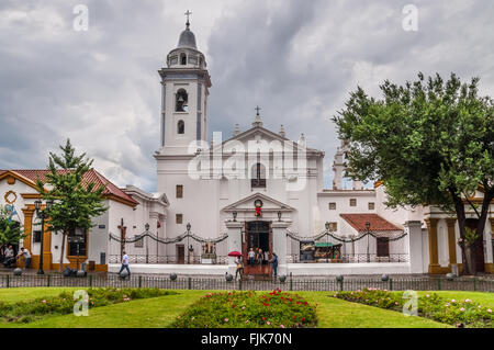 Recoleta Nuestra Senora del Pilar Kirche in Buenos Aires, Argentinien. Stockfoto