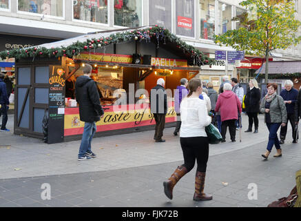 Einkaufen in Church Street Liverpool.England.UK Stockfoto