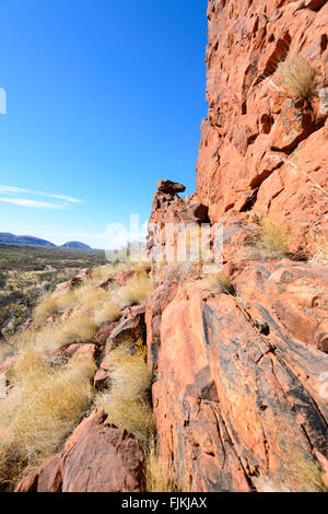 Namatjira Drive, West MacDonnell Ranges, Northern Territory, NT, Australien Stockfoto