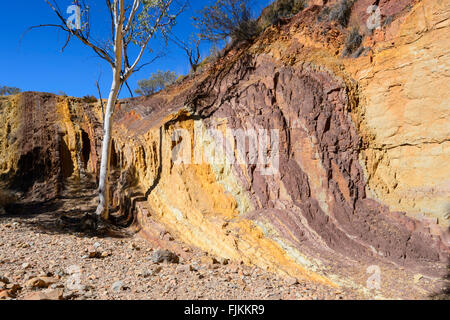 Ocker Pits, West MacDonnell Ranges, Northern Territory, NT, Australien Stockfoto