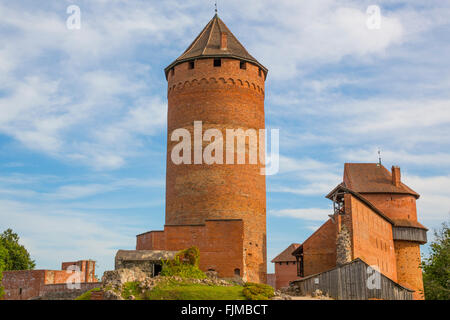 Geographie/Reisen, Lettland, Sigulda, Burg Turaida, Additional-Rights - Clearance-Info - Not-Available Stockfoto