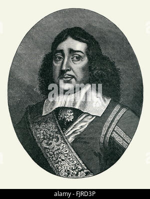 George Monck, erster Herzog von Albemarle (1608 – 1670), englischer Soldat und Politiker, war an der Restauration der Monarchie 1660 Charles II maßgeblich Stockfoto