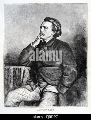 Gustave Doré (1832 – 1883), französischer Künstler und Illustrator. Stockfoto