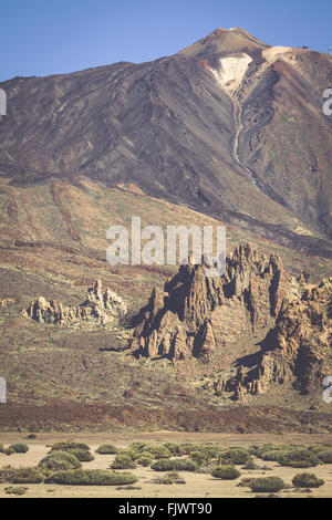 Nationalpark El Teide, Teneriffa, Kanarische Inseln, Spanien Stockfoto