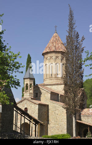 Ikalto Kloster, Khvtaeba (Verklärung) Kirche, Kachetien, Georgia Stockfoto