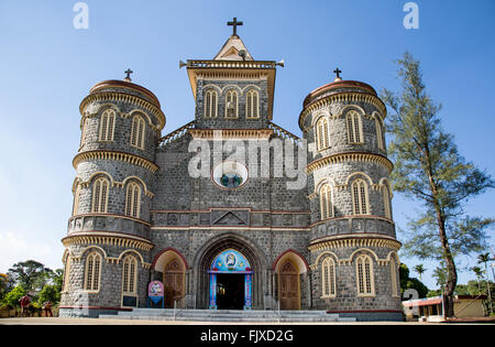 St. Marien Kirche Kanjirapally Kerala Indien Stockfoto