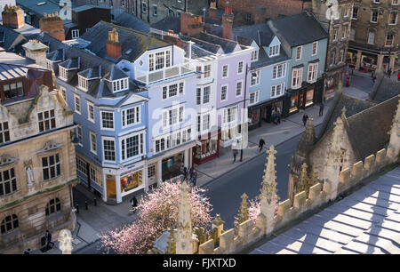 Oxford High Street. England Stockfoto